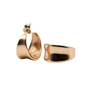 NWOT Amo Hoop Earrings in Gold OS